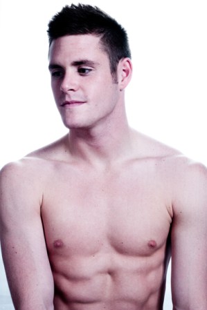 David Boudia, del equipo norteamericano de saltos ornamentales, posee talento, belleza y muco carisma.
