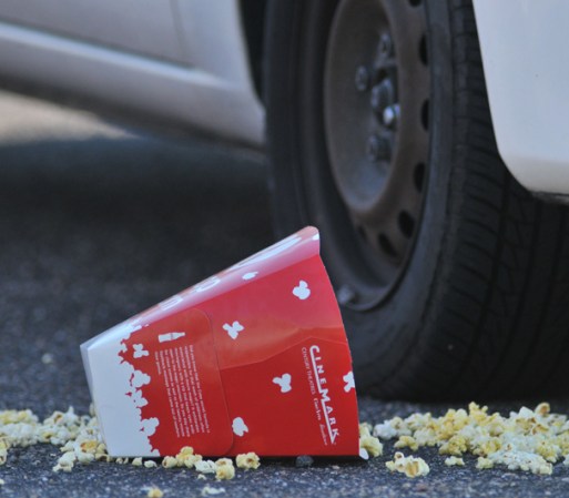 El caos se podía apreciar el día después de la tragedia.