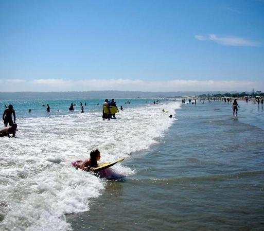2. Coronado Beach<br />San Diego, California<br />Con su flora tropical, clima mediterráneo y reluciente arena, es de gran atractivo para quienes desean disfrutar del verano o ver los barcos.