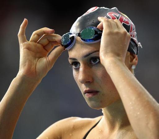 Stephanie Rice, de Australia, es una nadadora asombrosa. Seguramente sea la atleta de esta lista con mejor palmarés, tras sus tres oros conseguidos en los últimos juegos de Beijing.