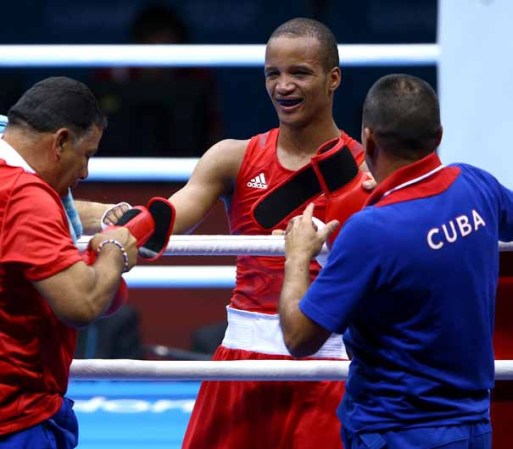 El boxeador cubano Roniel Iglesias conquisto el oro en la división de 64 Kg.