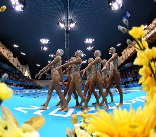 Las españolas se quedaron con el bronce en nado sincronizado por equipos.