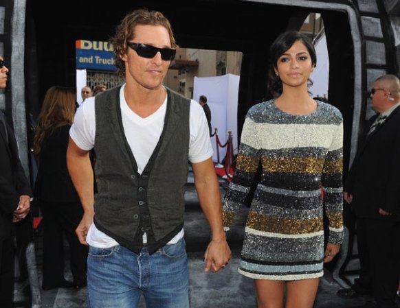 En la premiere de Iris en Hollywood.