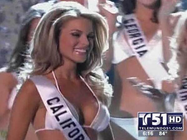 Carrie Prejean: La ex Miss California admitió haber filmado un video en el que ella era la única protagonista, cuando tenía 17 años, para enviárselo a un novio que tenía.