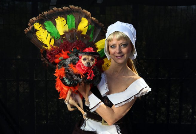 Varias mascotas se dieron cita al desfile “Tompkins Square Halloween Dog Parade” de Nueva York , una fiesta de Halloween para perros por todo lo alto.
