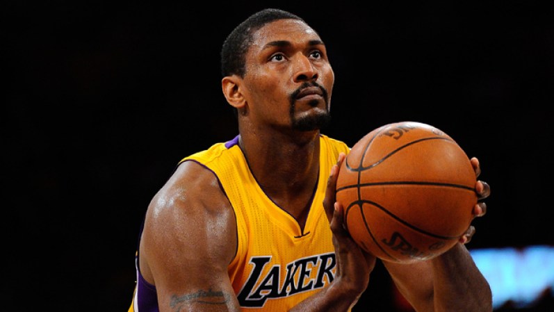 Ron Artest: Con su imagen de chico malo, Ron es una figura controversial en la NBA.