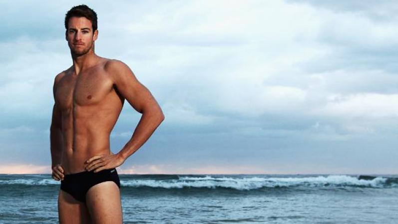 James Magnussen, nadador australiano, es una claro ejemplo de la temperatura de Londres.