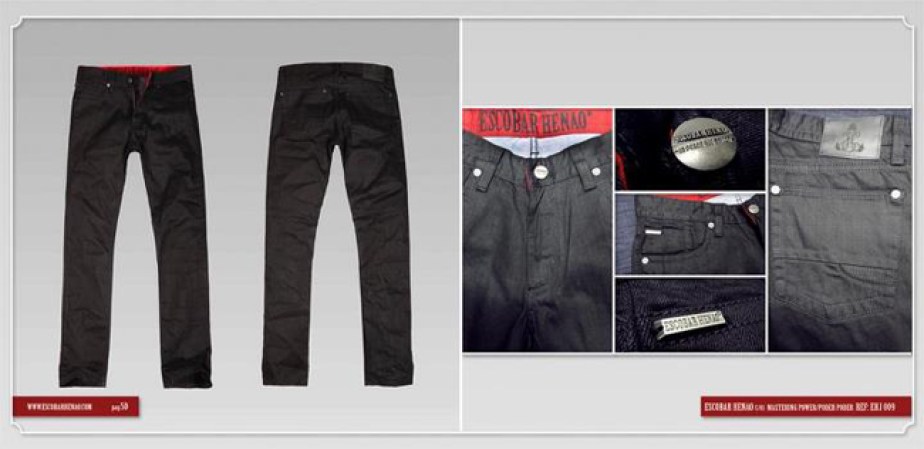 Los pantalones se venden a $140 dólares.