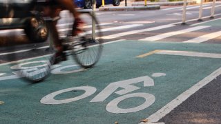 bicycle on street