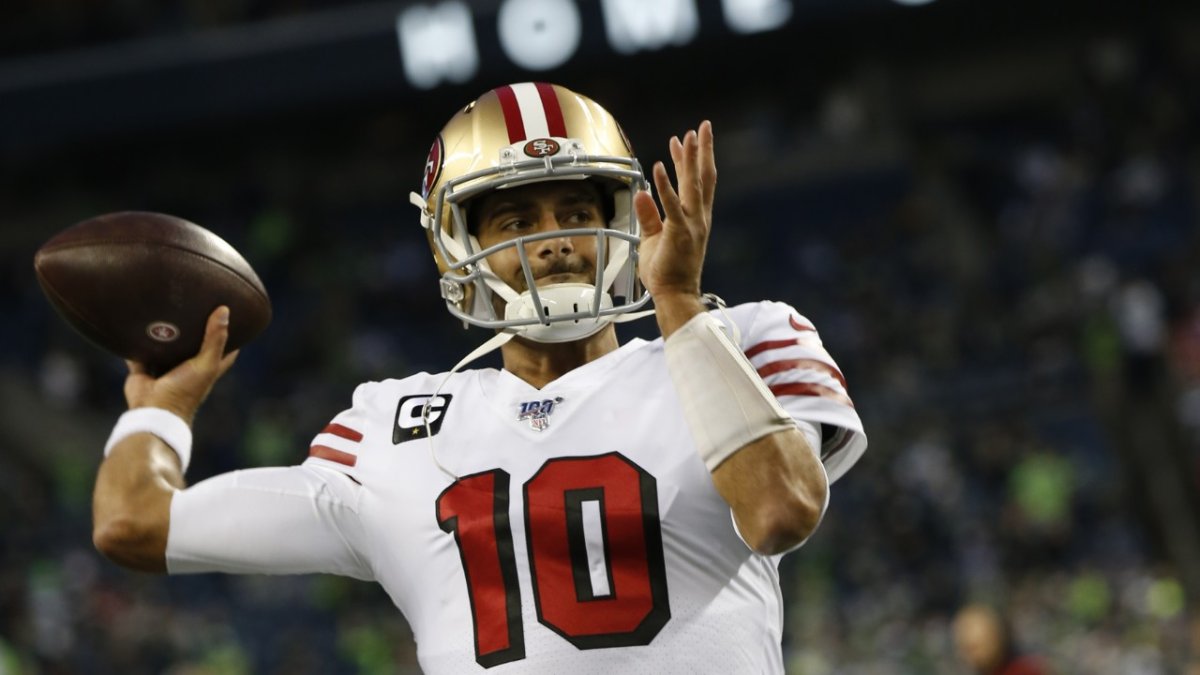 Mariscal Jimmy Garoppolo muestra su clase y 49ers siguen invictos – El  Nuevo Diario (República Dominicana)