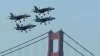 Blue Angels sorprenderán con su espectáculo aéreo en el Golden Gate Bridge