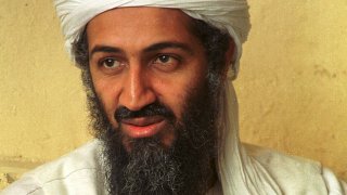 El líder terrorista, Osama bin Laden.