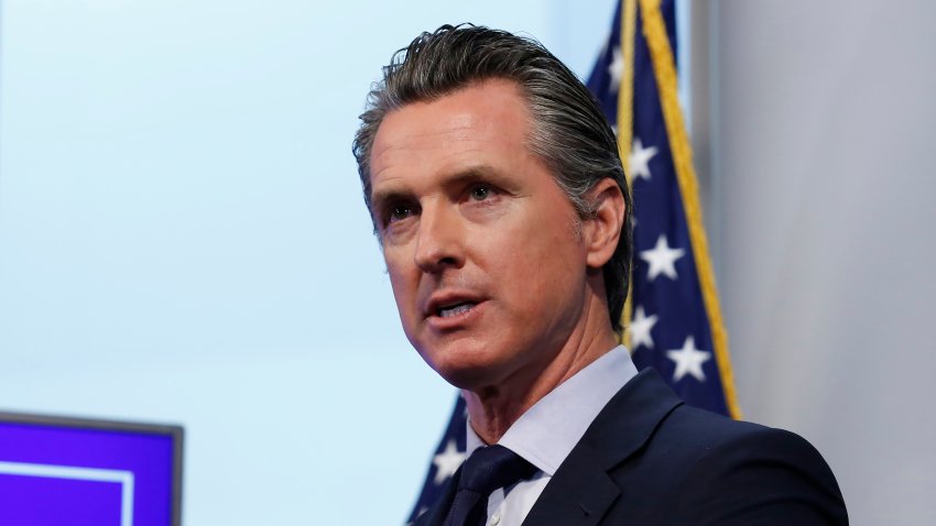 Gavin Newsom, gobernador de California.