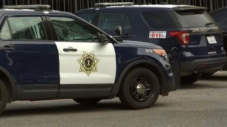 File image of San Jose police vehicles.