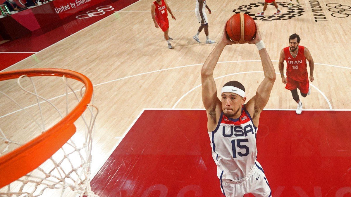 Devin Booker suma 16 puntos en la victoria de Estados Unidos ante Irán – Telemundo Area de la Bahía 48 - Vimarsana News