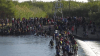 Cierran puente fronterizo en Texas ante la presencia de más de 12,000 migrantes en espera de asilo