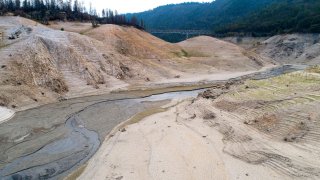 Lake Oroville tributary.