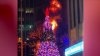 Arrestan a sospechoso de prenderle fuego a árbol de Navidad frente a estación de Fox News en NY
