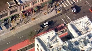 Authorities investigate a deadly crash in San Francisco.