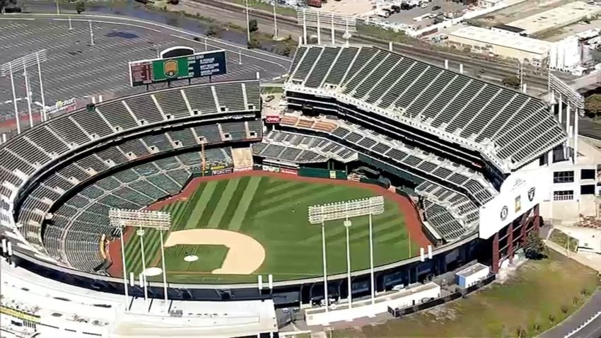 Oakland Coliseum.