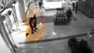 Surveillance footage captures a shooting inside Oakridge Mall in San Jose.