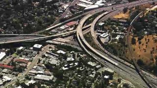 Interstate 680-Highway 24 interchange in Walnut Creek.