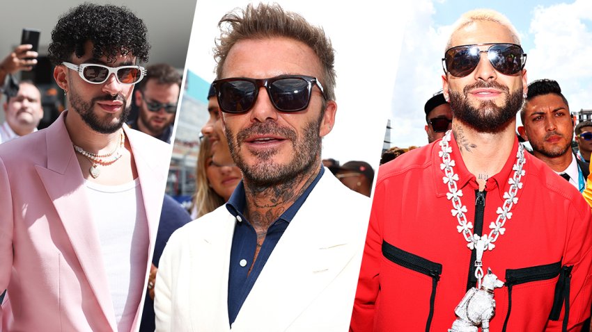 GP de Miami: desfile de famosos en la Fórmula 1