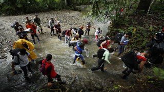 El sueño americano de muchos venezolanos implica atravesar el tapón del Darién en Panamá.