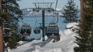 Gondola at Heavenly Ski Resort.