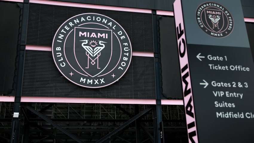 FORT LAUDERDALE, FLORIDA – JUNE 07: The DRV PNK stadium where the professional soccer team Inter Miami plays games on June 07, 2023 in Fort Lauderdale, Florida. Reports indicate the team has signed Argentine legend Lionel Messi as a free agent. (Photo by Joe Raedle/Getty Images)