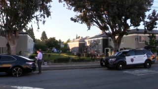 San Mateo police investigate a homicide.
