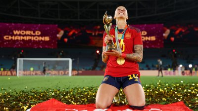 España campeona: las lágrimas de felicidad de Jennifer Hermoso