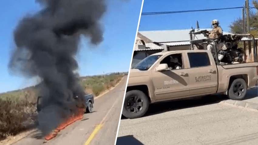 Frontera bajo fuego: cruzan la frontera en busca de refugio debido a enfrentamientos armados en Sonora