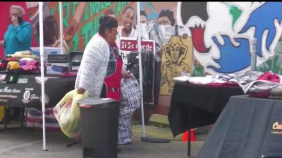 Vendedores ambulantes reubicados en La Placita de San Francisco