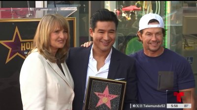 Mario López ya tiene su propia estrella en el Paseo de la Fama de Hollywood