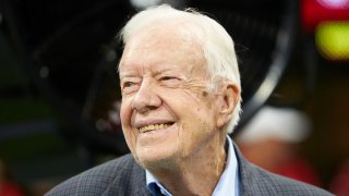 El expresidente Jimmy Carter.