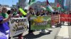 Trabajadores marchan por una reforma migratoria en San Francisco