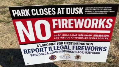 Advertencia emitida por el uso ilegal de fuegos artificiales