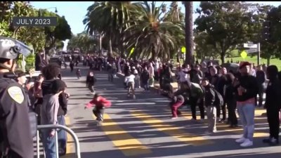 Policía toma medidas para evitar que evento de patinaje Dolores Hill Bomb se lleve a cabo en San Francisco