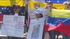 Venezolanos se reúnen en San Francisco para protestar los resultados de las elecciones