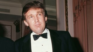 Donald Trump, en febrero de 1989, durante una recepción en Nueva York.