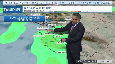 Martes mayormente nublado y algunas lluvias el miércoles