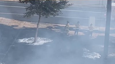 Negocios bajo encierro preventivo debido a incendio de vegetación en San José