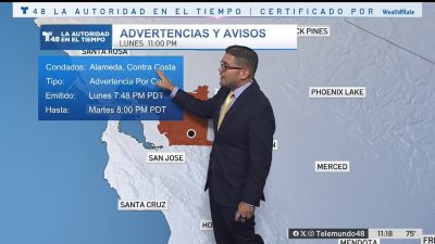 Alerta por calor para los Condados de Alameda y Contra Costa