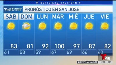 Altas temperaturas en la Bahía