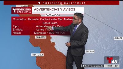 Aviso por calor en la Bahía