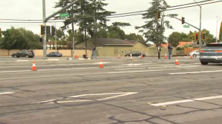 Authorities investigate a deadly vehicle vs. bicyclist collision in Campbell.