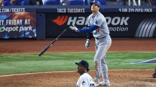 Los Angeles Dodgers v Miami Marlins