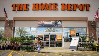 Foto de archivo de una tienda Home Depot.