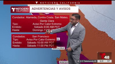 Aviso de calor extremo para San Francisco